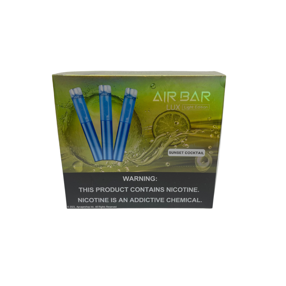 AIR BAR LUX DISPOSABLE WHOLESALE Sunset Cocktail