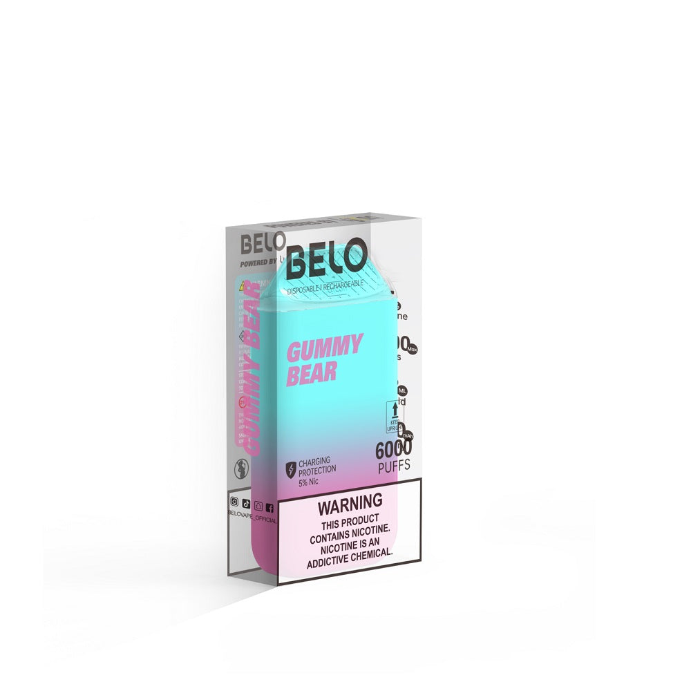 Lykcan Belo 6000 Puffs Disposable Vape Device Gummy Bears