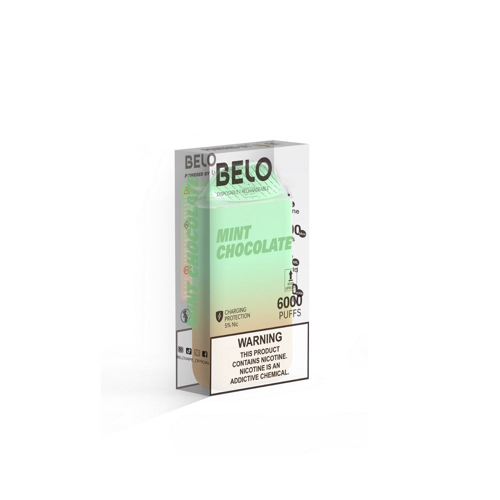 Lykcan Belo 6000 Puffs Disposable Vape Device Mint Chocolate