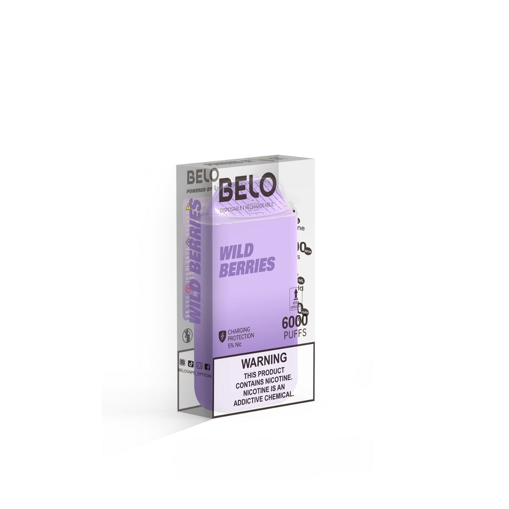 Lykcan Belo 6000 Puffs Disposable Vape Device Wild Berries
