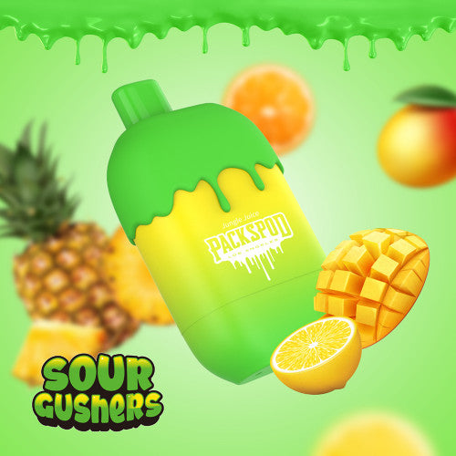 Packwoods Packspod Vape 5000 Puffs Disposable Device Sour Gushers