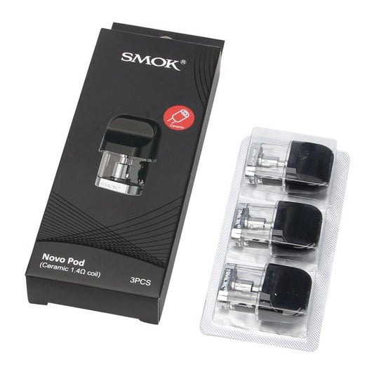 SMOK Novo Replacement Pods / Cartridges (Pack Of 3)