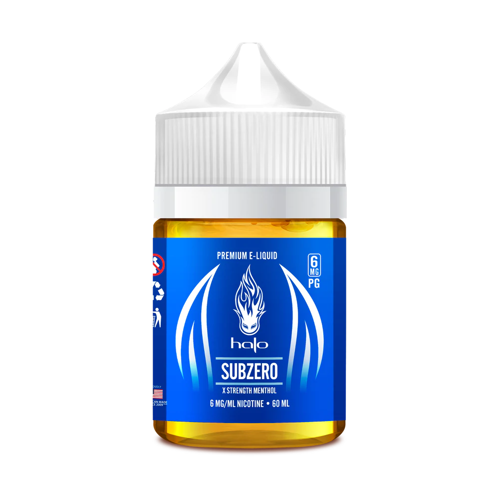 Halo SubZero X Strength Menthol E-Liquid 60ml