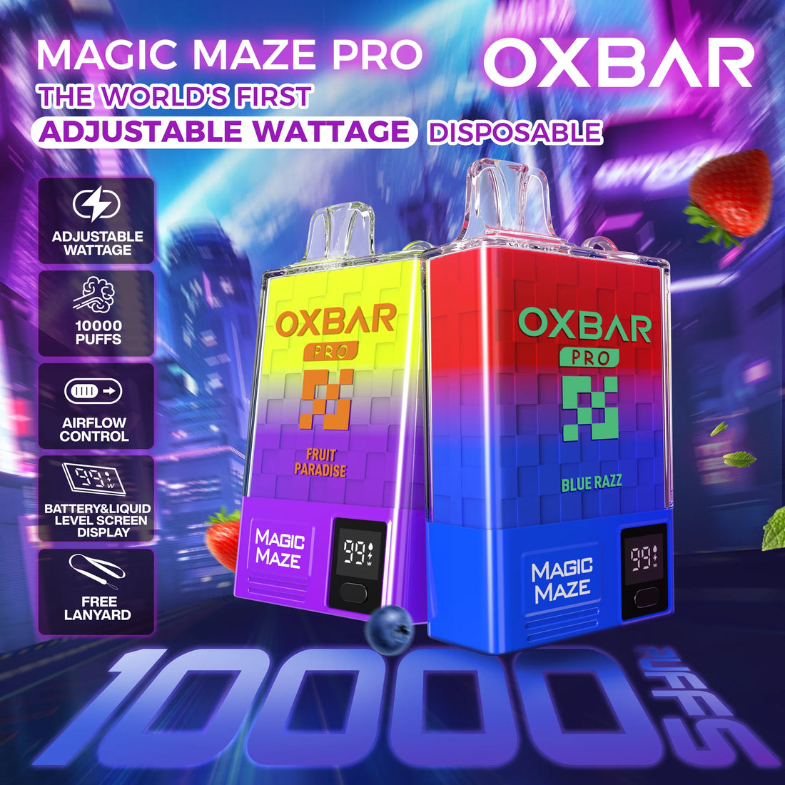 Oxbar Magic Maze Pro 10000 Puff Disposable Vape - Which Aroma to Choose?