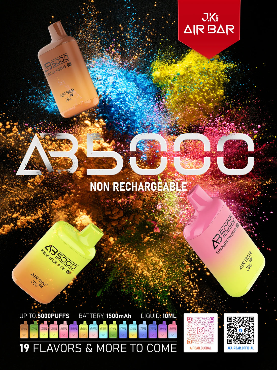 Air Bar AB5000 Puff Disposable Vape - Which Flavor to Choose?