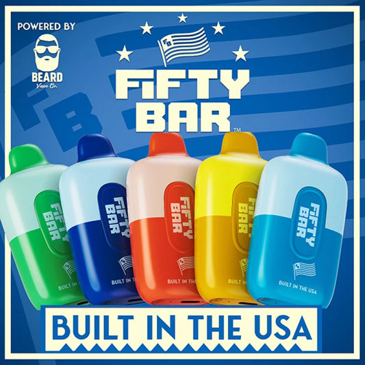 Fifty Bar 6500 Puff Disposable Vape - Flavor Selection