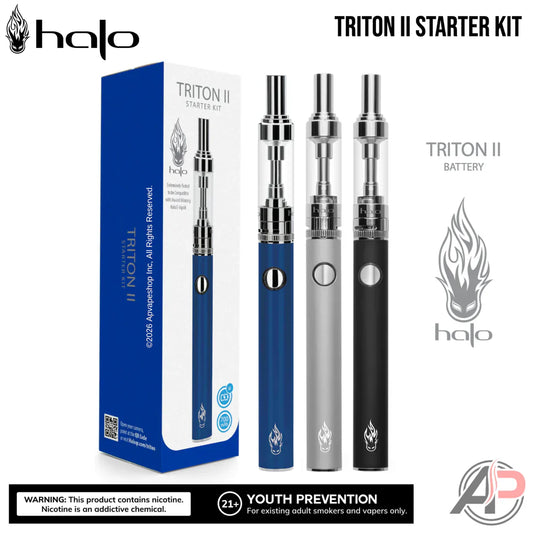 Top Reasons to Choose the Halo Triton II Starter Kit Vape Battery
