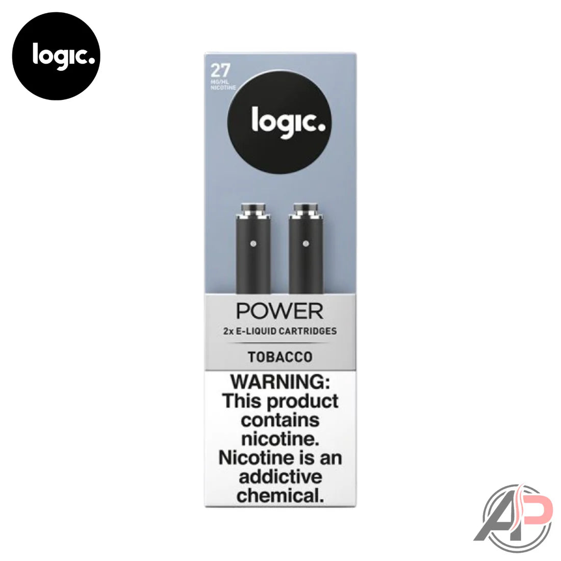 Satisfy Your Menthol Cravings with Logic Power 2 Pack Cartridges