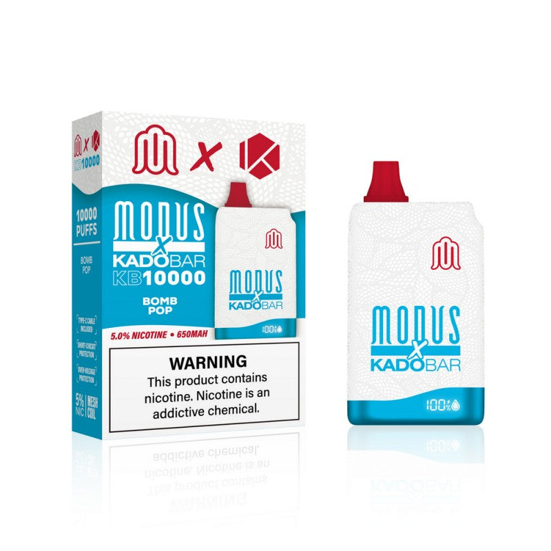 Modus x Kado Bar KB10000 Disposable Vape Device Available Flavors