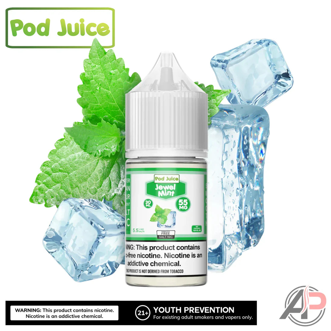 Pod Juice Jewel Mint: Clean, Cool & Perfectly Balanced E-Liquid