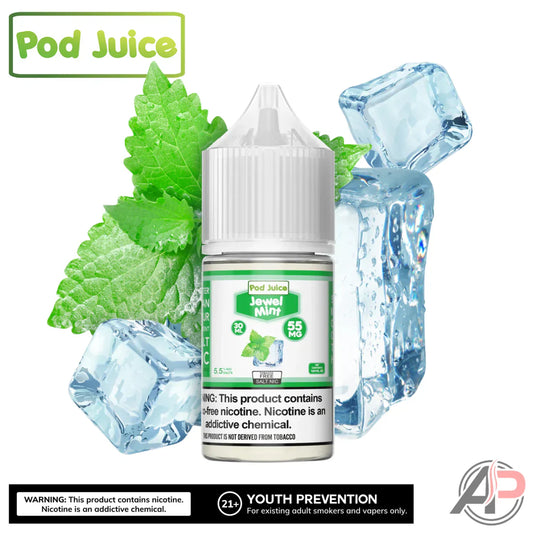 Pod Juice Jewel Mint: Clean, Cool & Perfectly Balanced E-Liquid