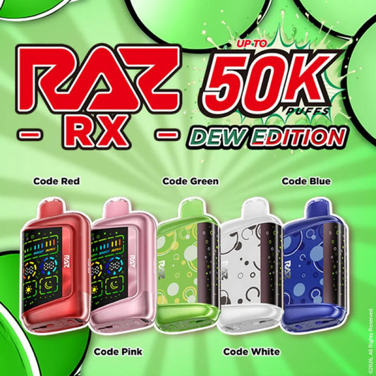 Raz RX50k Flavors Compared: Sweet, Cool, Bold &amp; Everything In Between