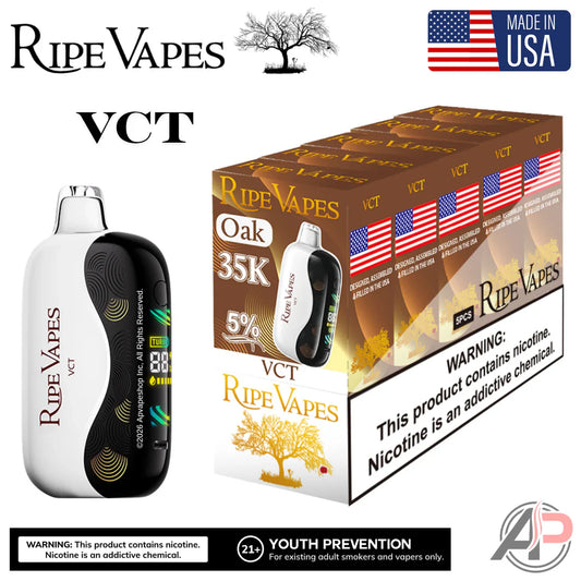 Exploring the Ripe Vapes Oak 35000 Puffs Flavor Collection