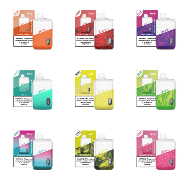 iJoy Bar IC8000 Disposable Vape Offers Various Tasty Flavors