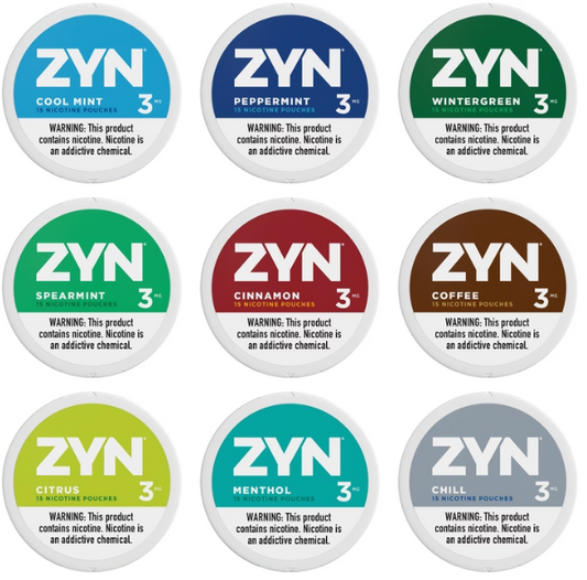 Zyn Nicotine Pouches Flavors