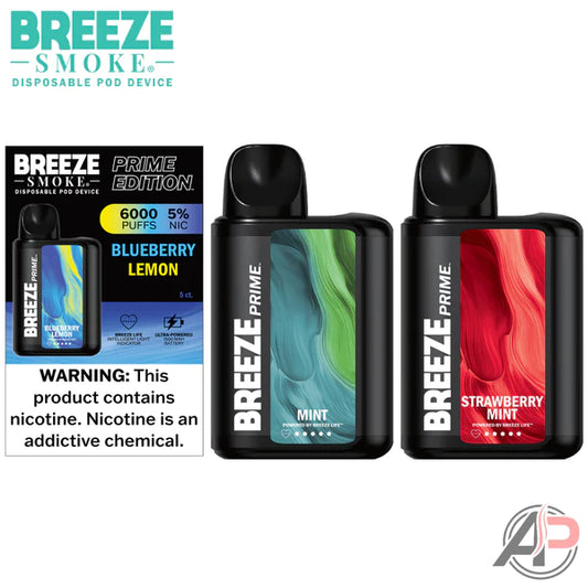 Breeze Smoke Prime Edition 6000 Puff Disposable Vape Device - What to Expect?
