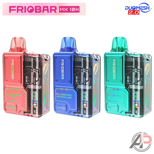 FrioBar MX 10K Disposable Vape Device Characteristics