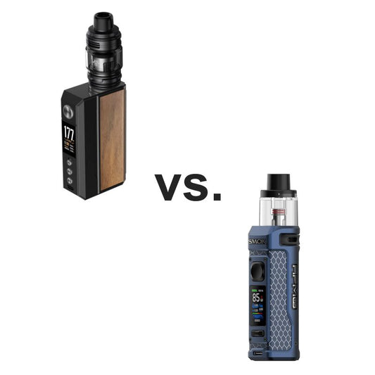 Smok Rpm 85W Pod Mod System Starter Kit or Voopoo Drag 4 177W Mod Starter Kit - Which One to Buy?