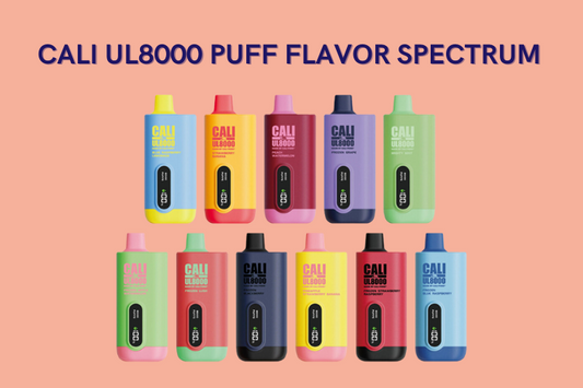 From Classic to Unique: Cali UL8000 Puff Flavor Spectrum