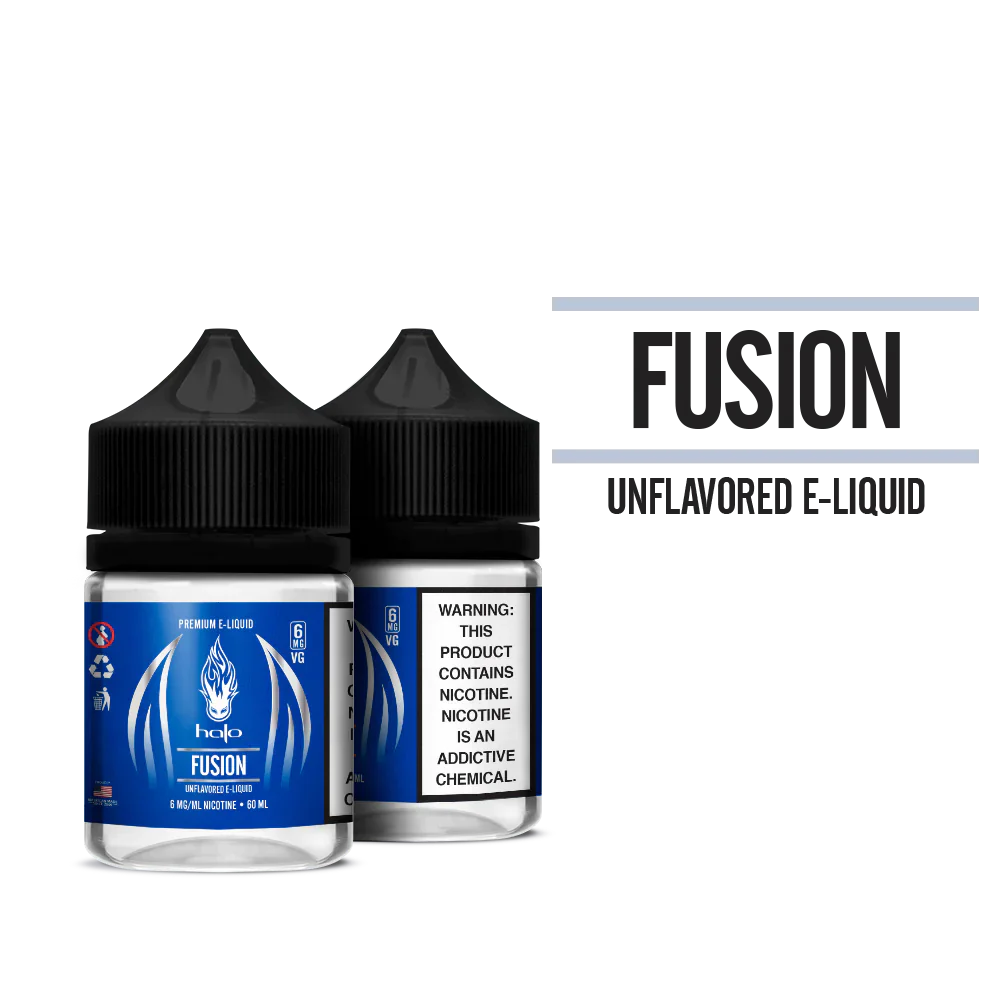 Everything You Should Know About Halo Fusion Unflavored E-Liquid 60ml