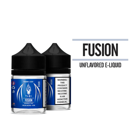 Everything You Should Know About Halo Fusion Unflavored E-Liquid 60ml