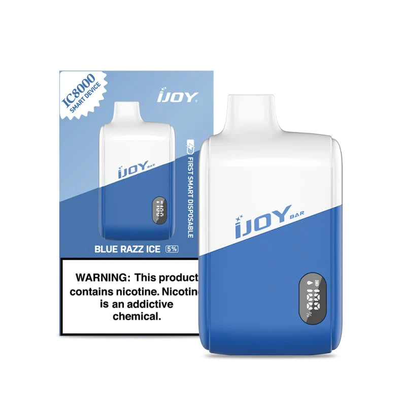 iJoy Bar IC8000 Disposable Vape Device Characteristics