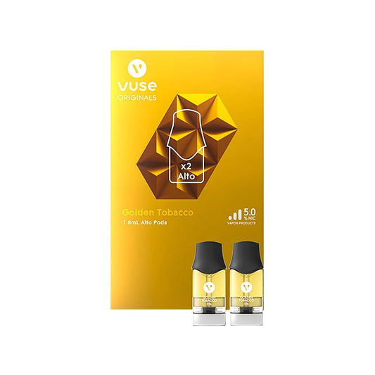 Guide to Vuse Alto Golden Tobacco Pods 4 Pack