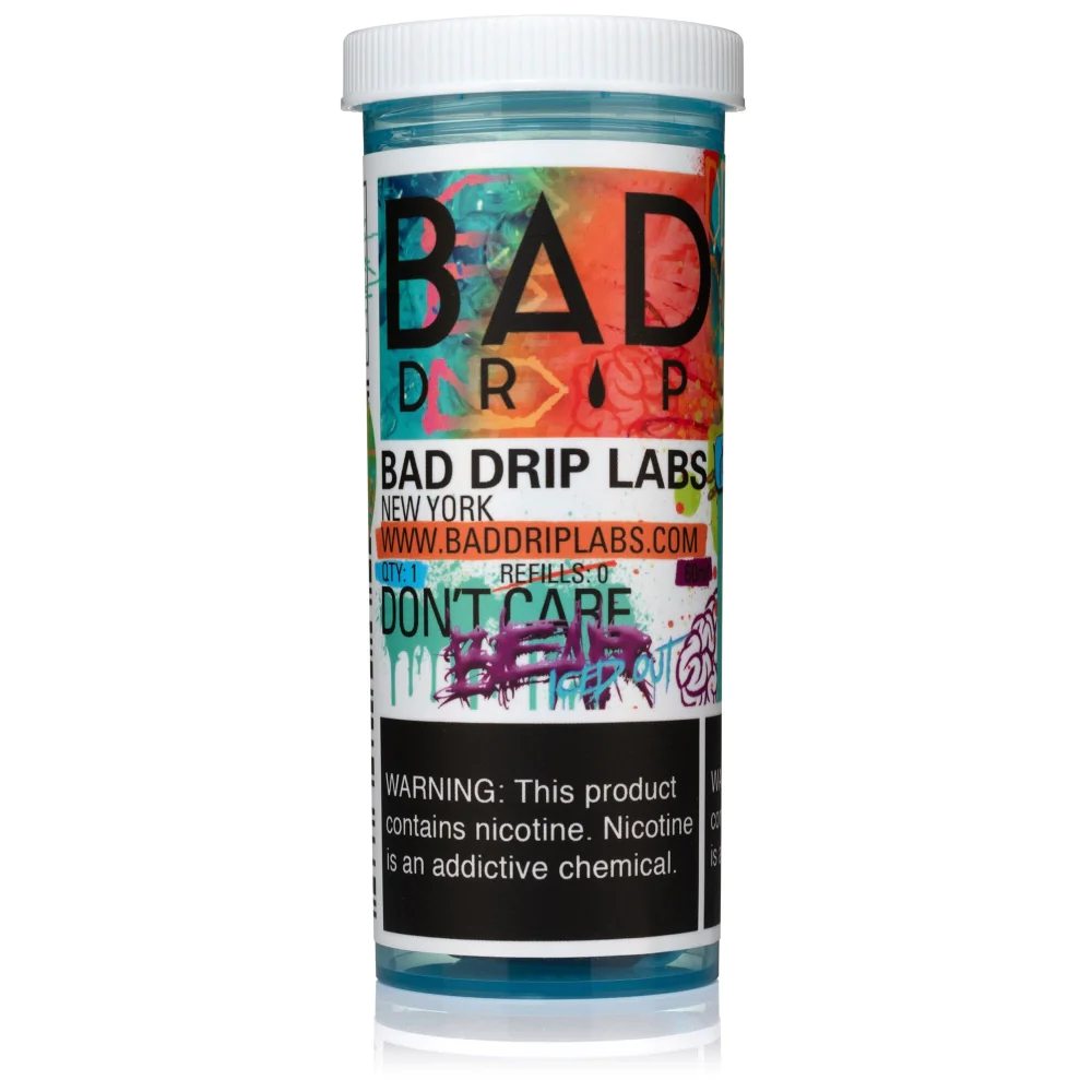 Don’t Care Bear Iced Out – New Menthol Flavor From Bad Drip Labs