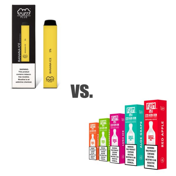 Puff Plus 800 or Flum Mi 800 Puffs Disposable - Which one to Choose?