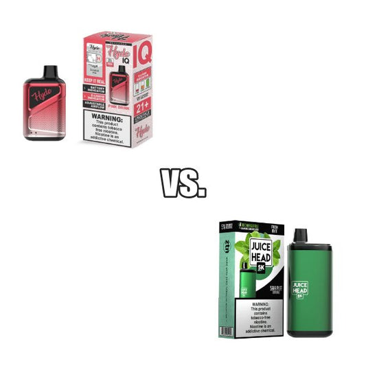 Hyde IQ 5000 Puff VS. Juice Head 5000 Puff