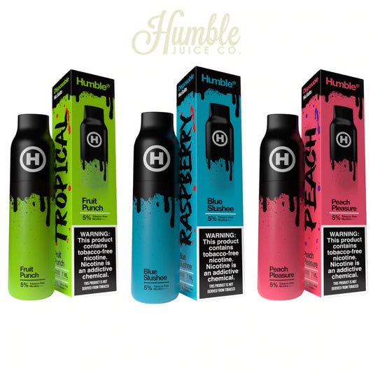 Humble 3000 Puffs Disposable Vape - Flavors Guide