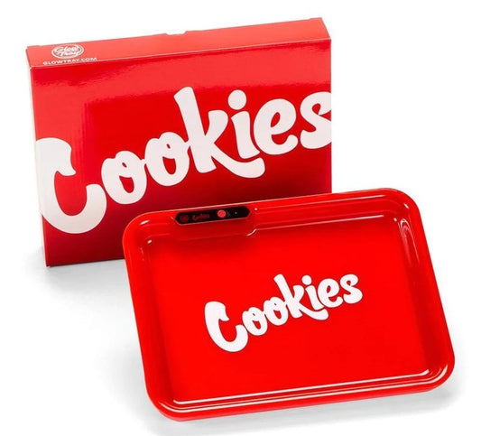 Glow Tray X Cookies SF LED Light Up Rolling Tray – The Ultimate Vape Gadget