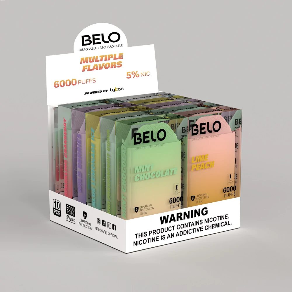 Lykcan Belo 6000 Puff Disposable Mixed Box Review