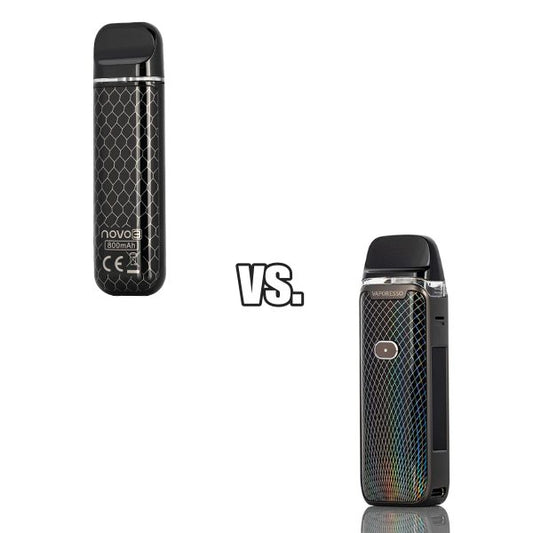 Vaporesso Luxe PM40 Pod Mod Kit VS. Smok Novo 3 Portable Pod Device Kit