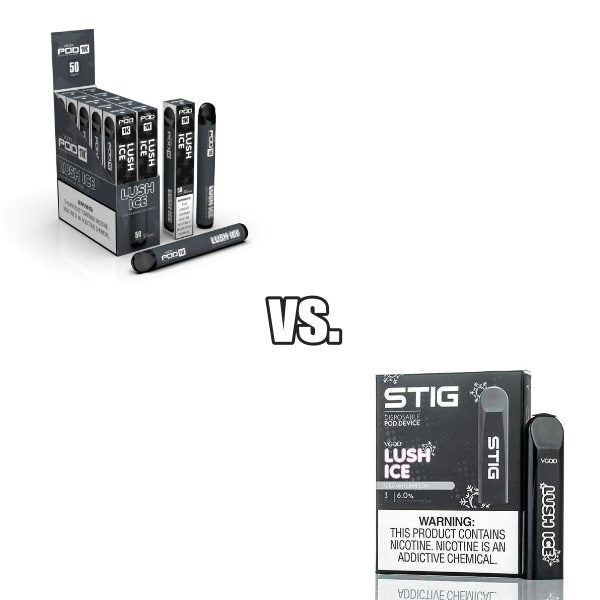 Vgod Stig vs. Vgod 1k Disposable Vape - Which One to Choose