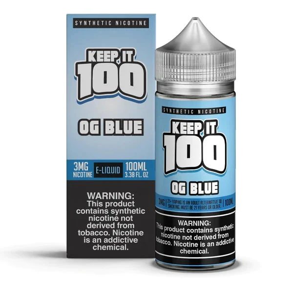Keep it 100 OG Blue 100ml E-liquid Review