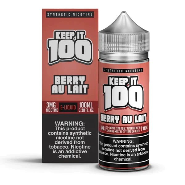 Keep it 100 Berry Au Lait 100ml E-Liquid - Why You Should Try It?
