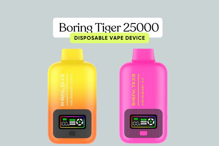 Maximizing Your Vaping Sessions with the Boring Tiger 25000