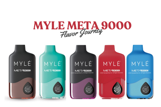 From Fruity Bliss to Minty Fresh: Myle Meta 9000 Flavor Journey