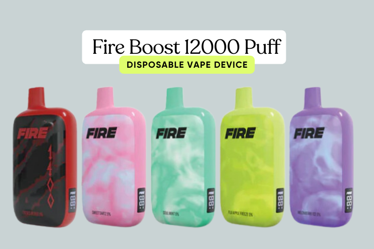 The Fire Boost 12000 Puff: Redefining What a Disposable Vape Can Be