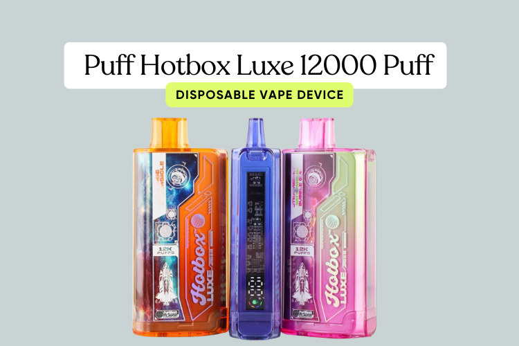 Why the Puff Hotbox Luxe 12000 Puffs Stands Out in the World of Disposable Vapes