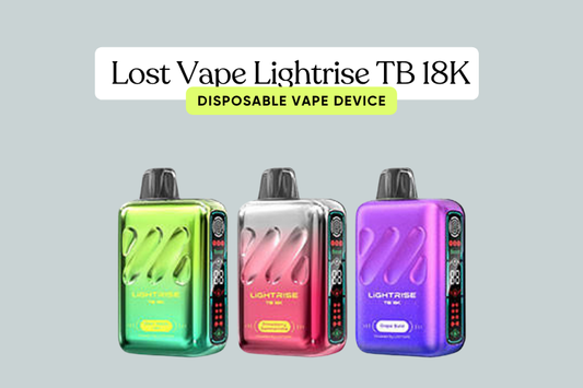 Lost Vape Lightrise TB 18K: The Ultimate Fusion of Design and Durability