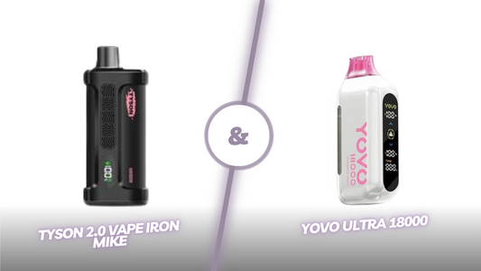 Two New Marvels By Two Leading Brands - Tyson 2.0 Vape Iron Mike and Yovo Ultra 18000