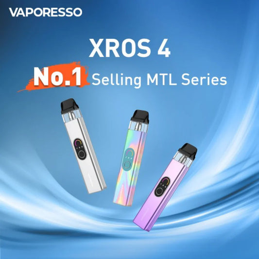 Vaporesso Xros 4 VS Vaporesso Xros 4 Mini - Which Pod System Suits You Better