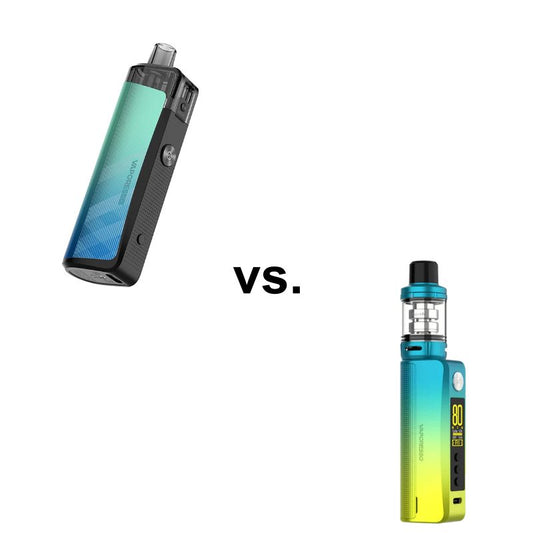 Vaporesso Gen Air 40 vs. Vaporesso Gen 80s - Differences and Similarities