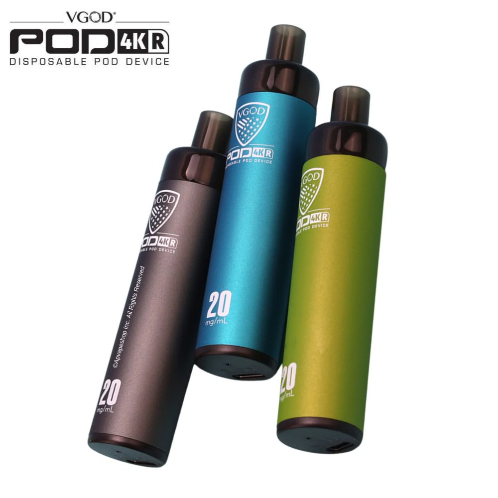 Vgod Pod 4KR Disposable Vape Device Review and Guide