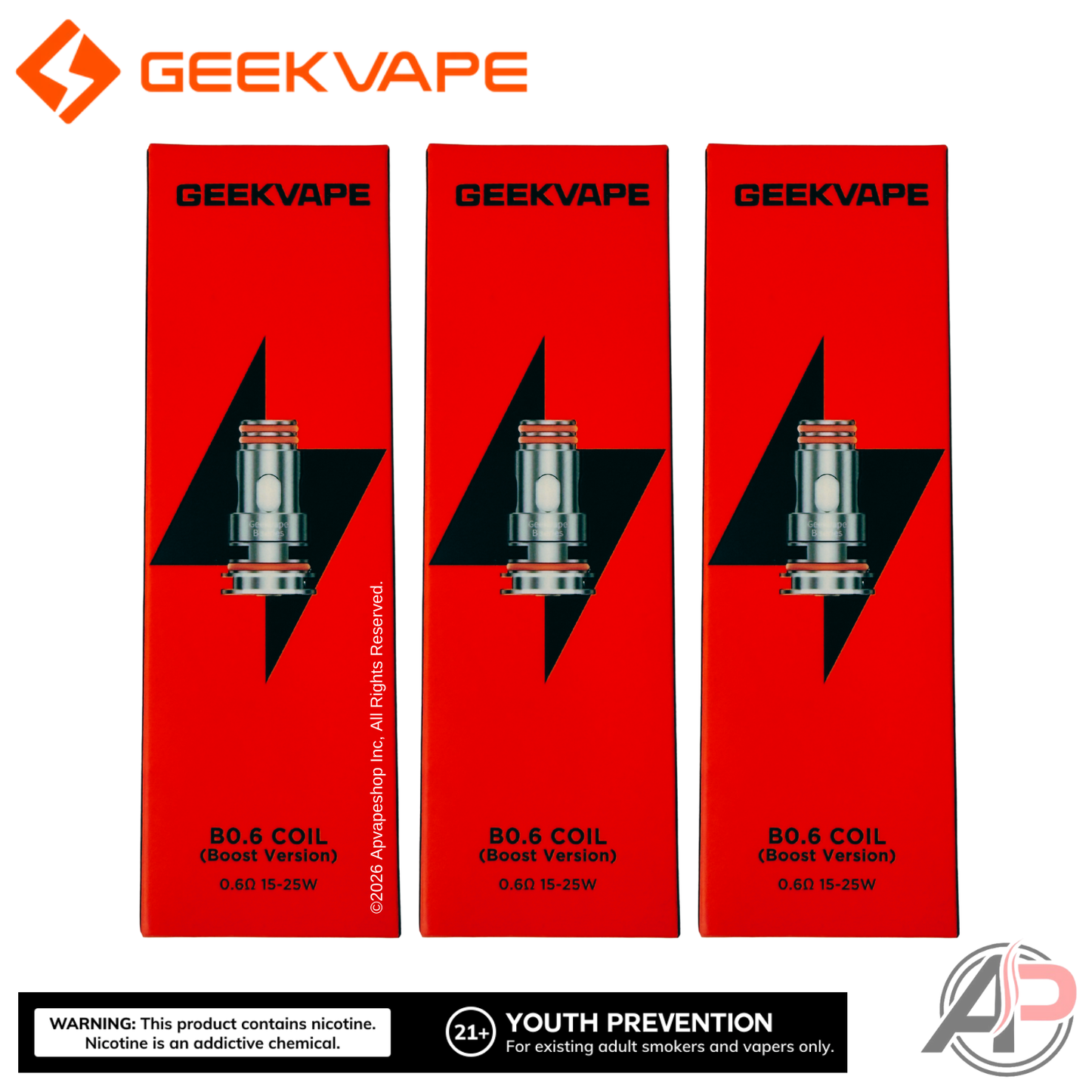 Geek Vape B Replacement Coils 5 Pack