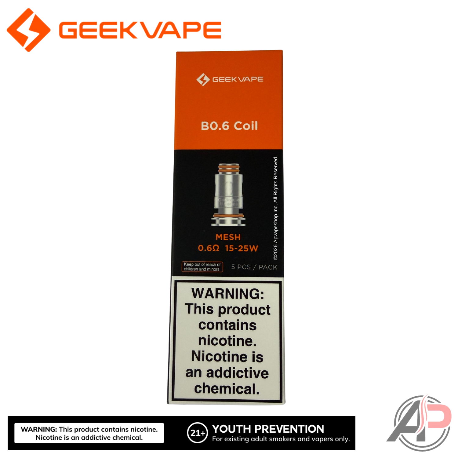 Geek Vape B Replacement Coils 5 Pack