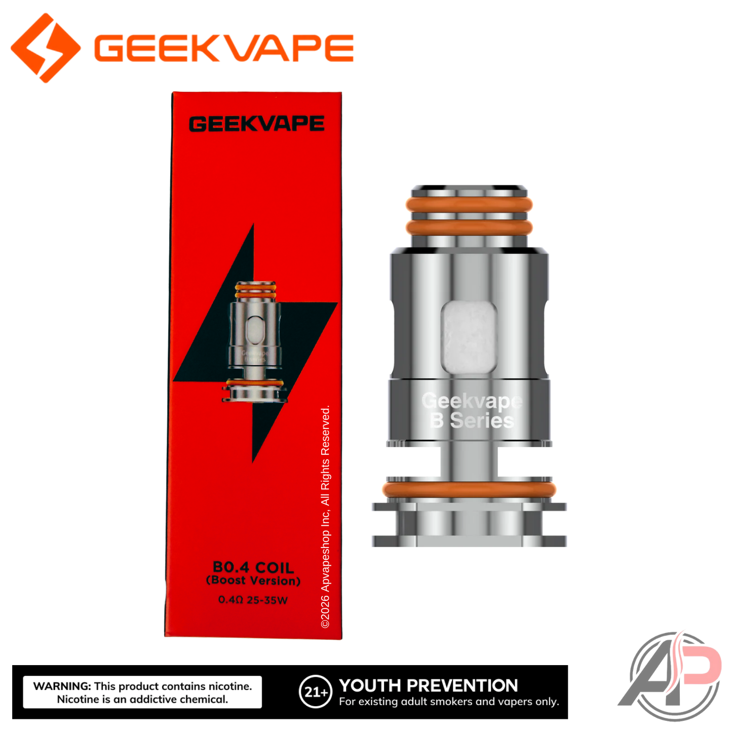 Geek Vape B Replacement Coils 5 Pack
