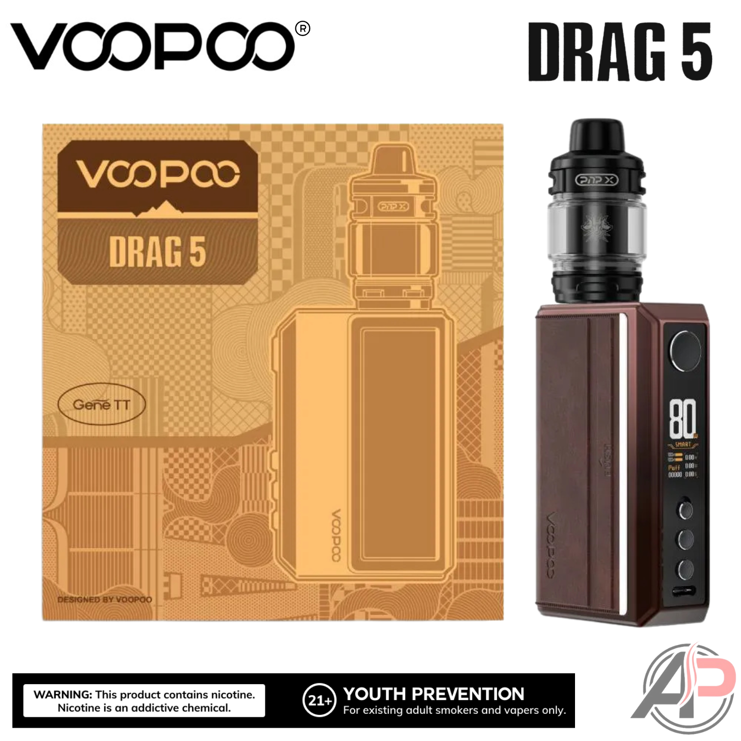 Voopoo Drag 5 177w Box Mod Starter Kit Device Apvs Voopoo Drag 5 177w Box Mod Starter Kit Device Apvs